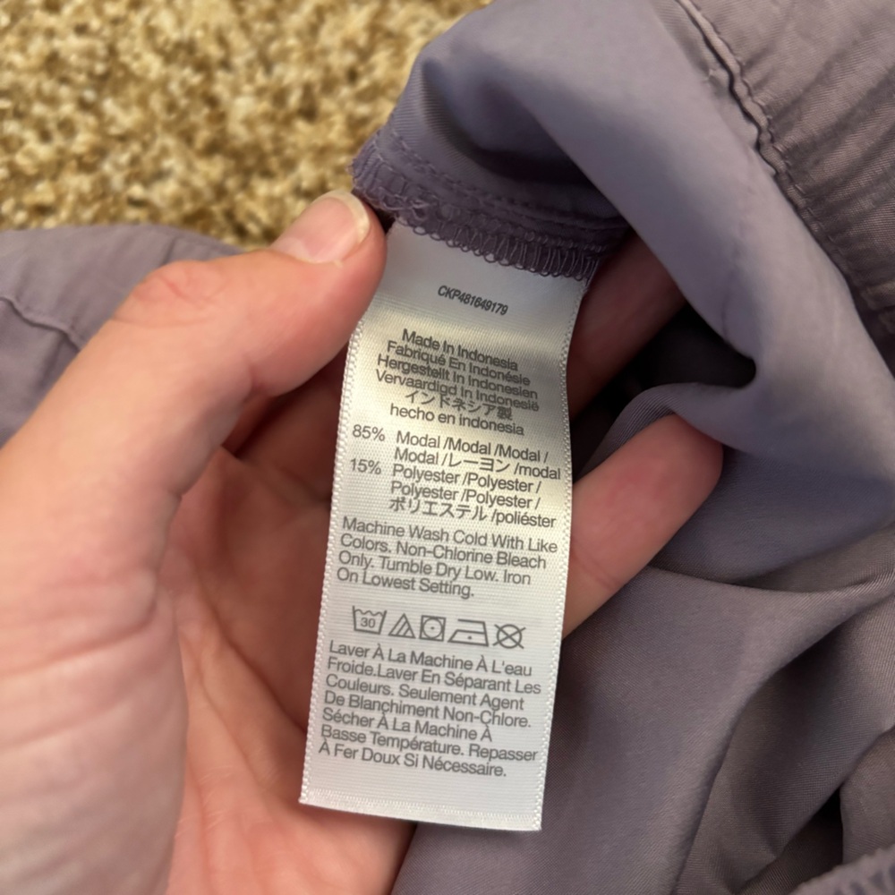 Madewell || Softdrape Modal Wide Leg Pull On Pants Size L - Picture 10 of 15